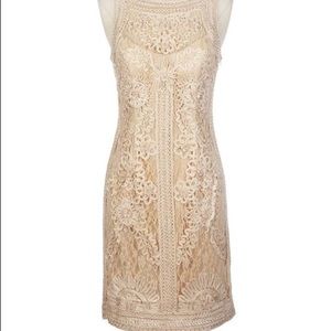 Sue Wong Nocturne Lace Cocktail Dress